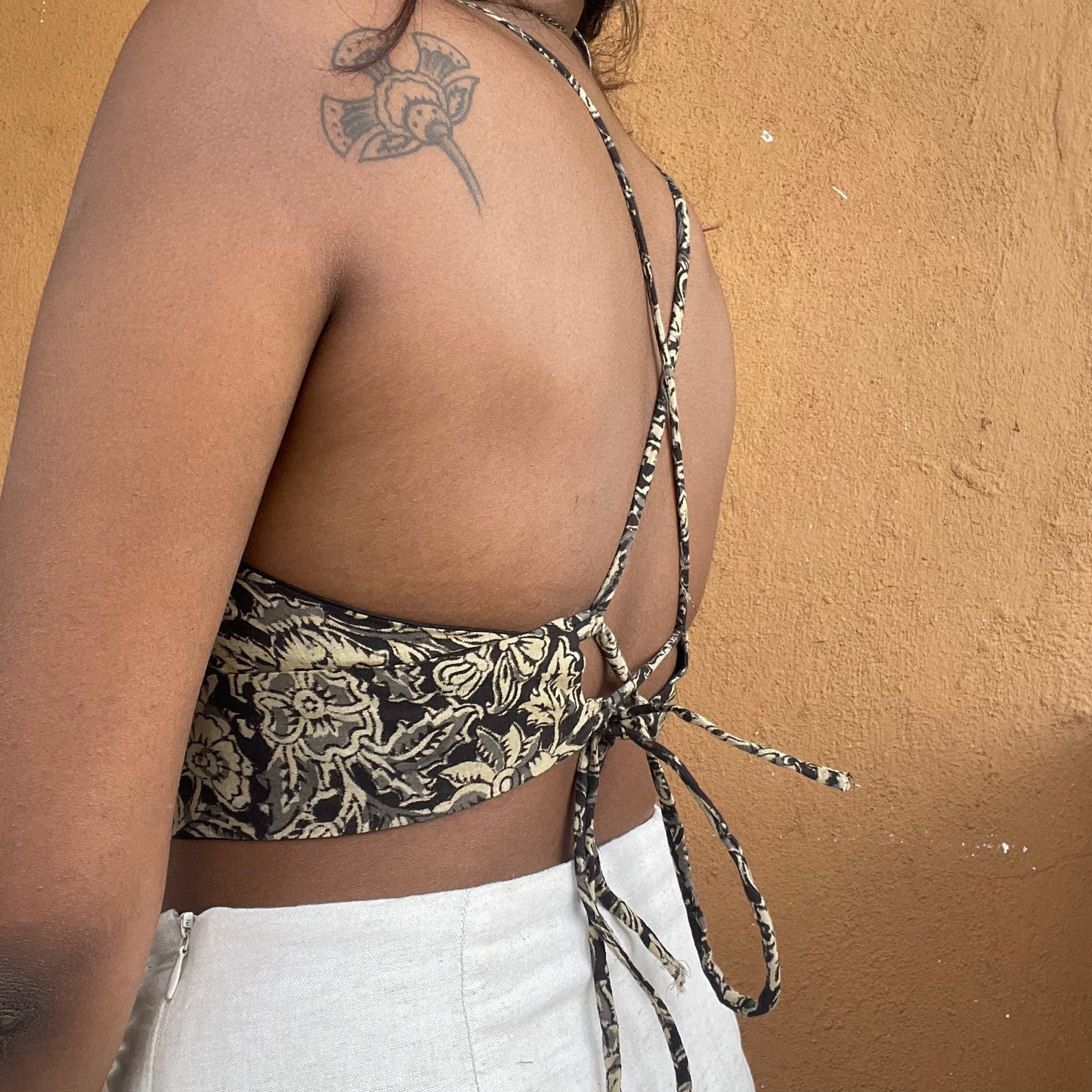 Bella: Black Kalamkari