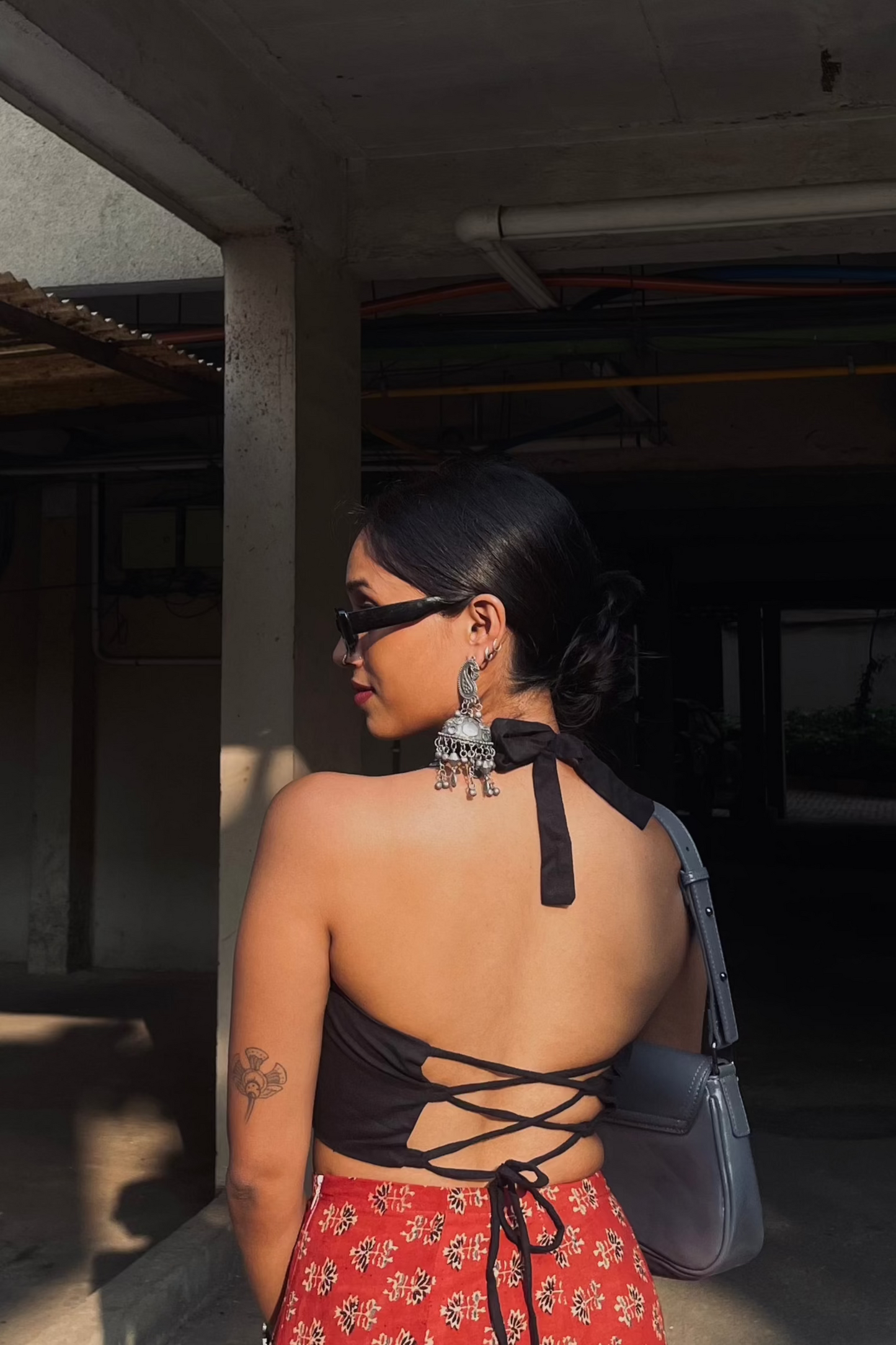 Heather: Solid Black