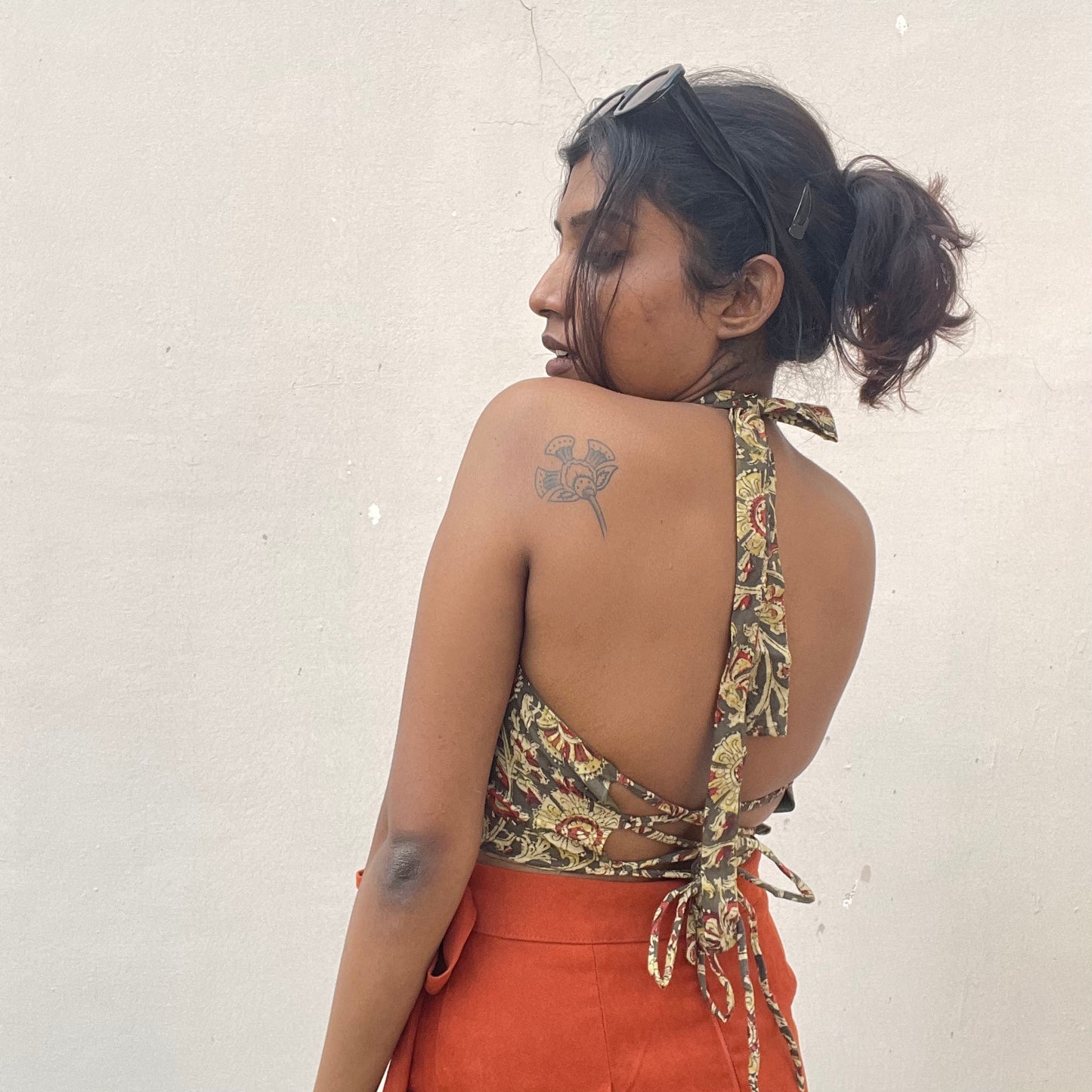 Heather: Olive Kalamkari