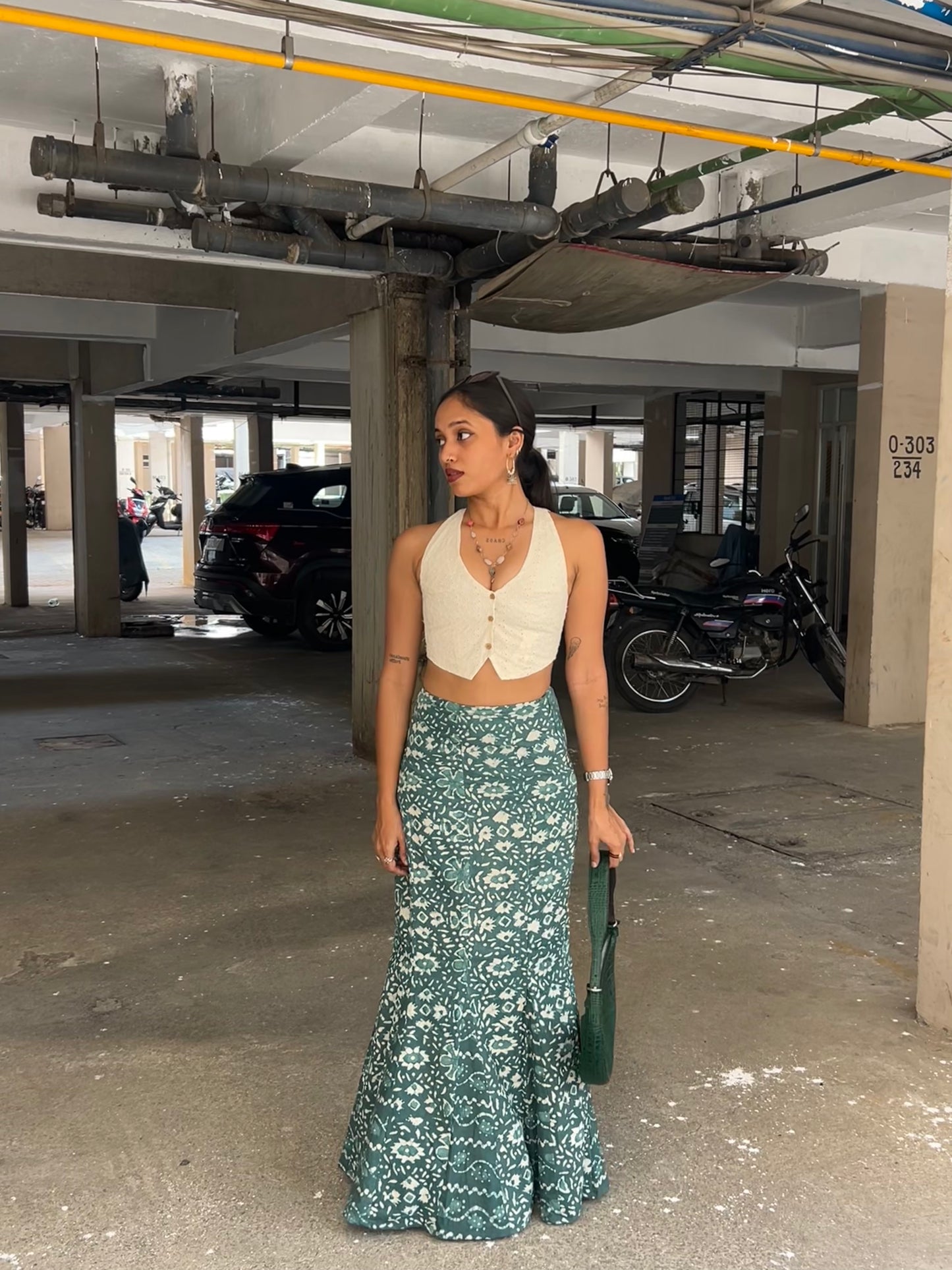 Meena: Green Batik 2