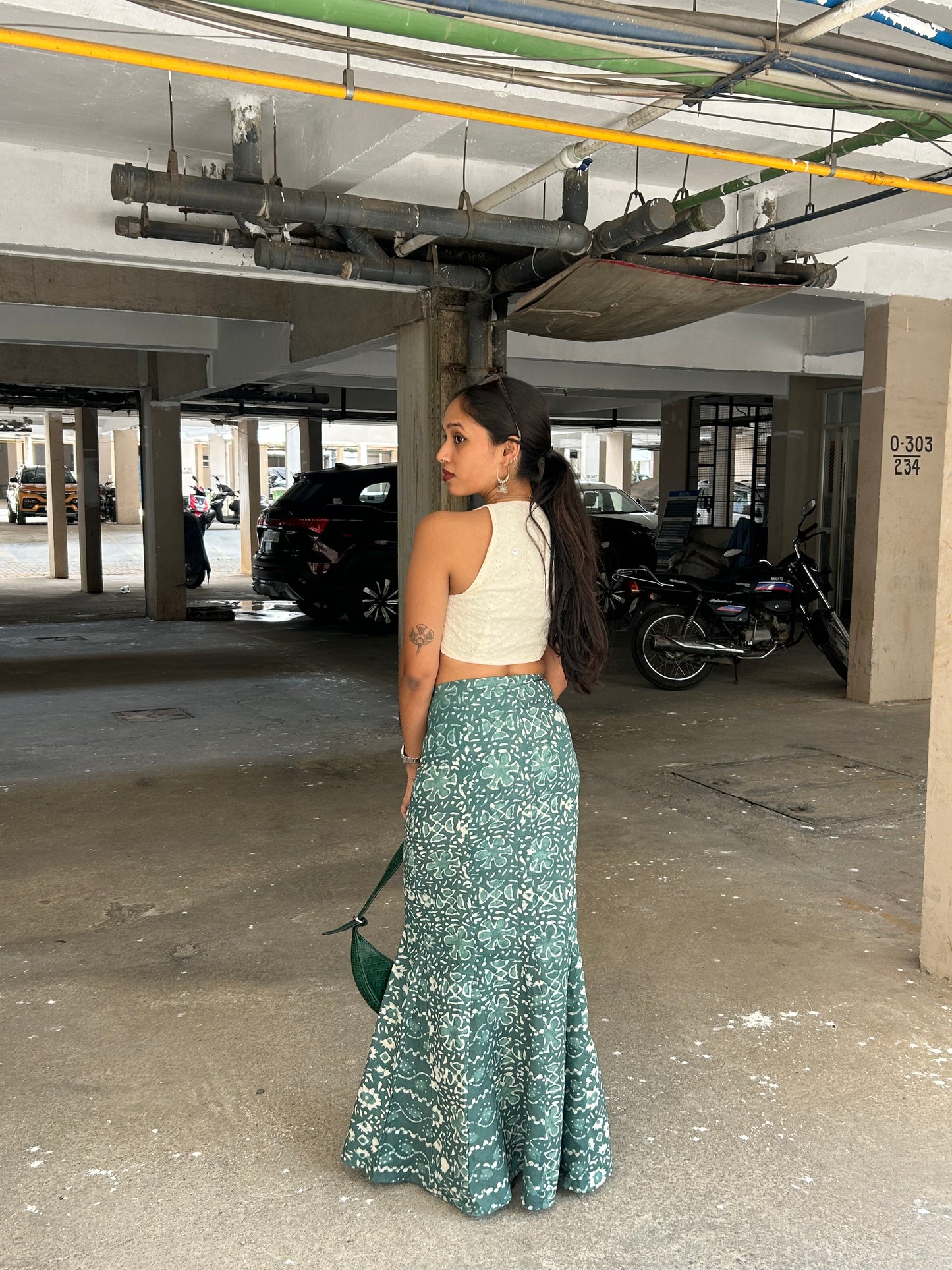 Meena: Green Batik 2