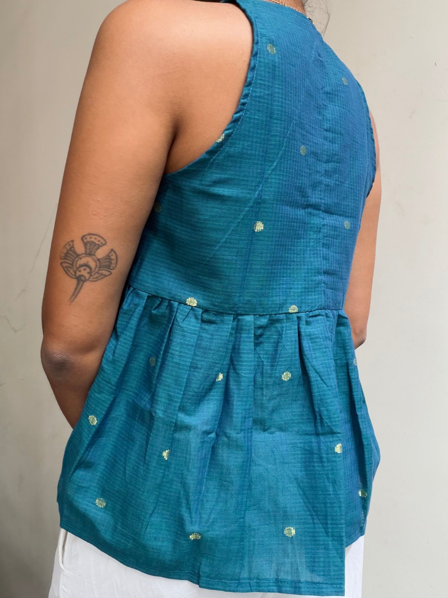 Geet: Blue Gold Polka