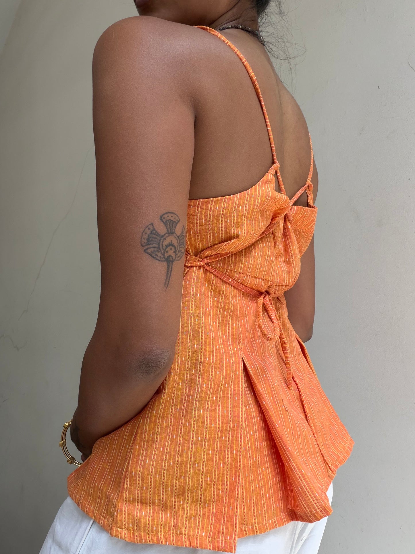 Delicia: Orange Kantha