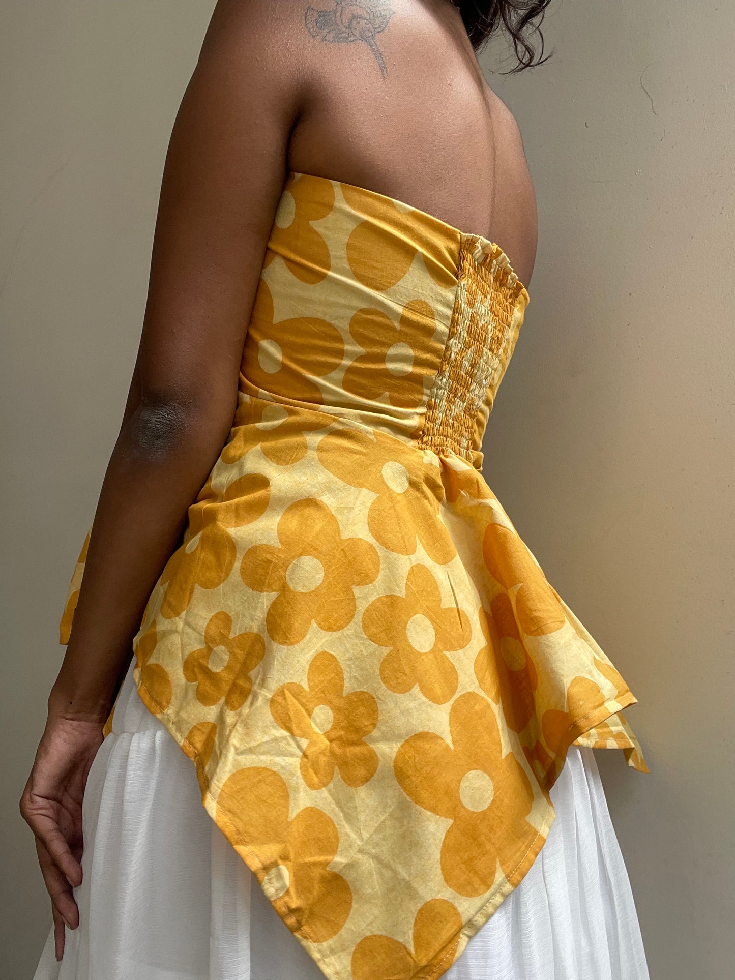 Noor: Yellow Floral Batik