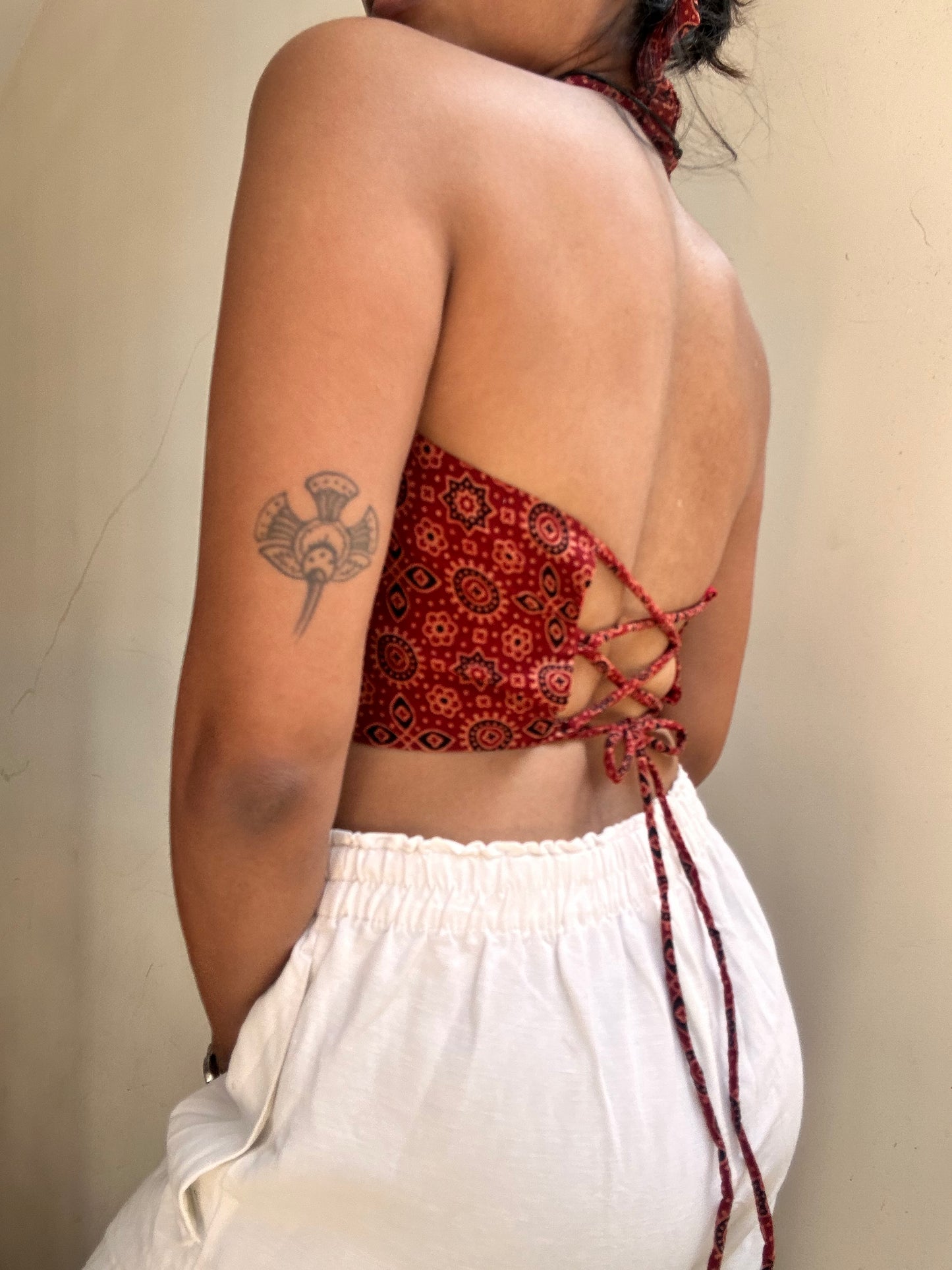 Heather: Red Geometric Ajrakh 2