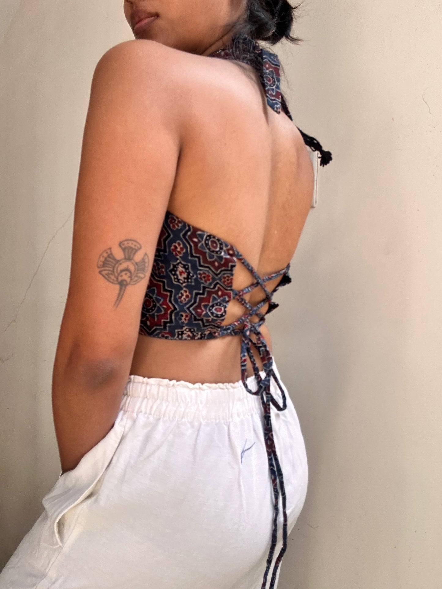 Heather: Indigo Geometric Ajrakh 2