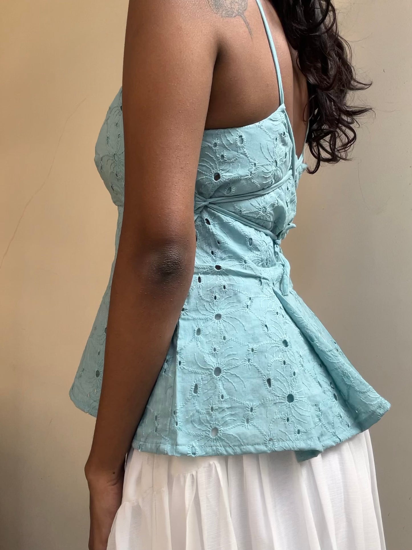 Delicia: Pastel Blue Jacoba