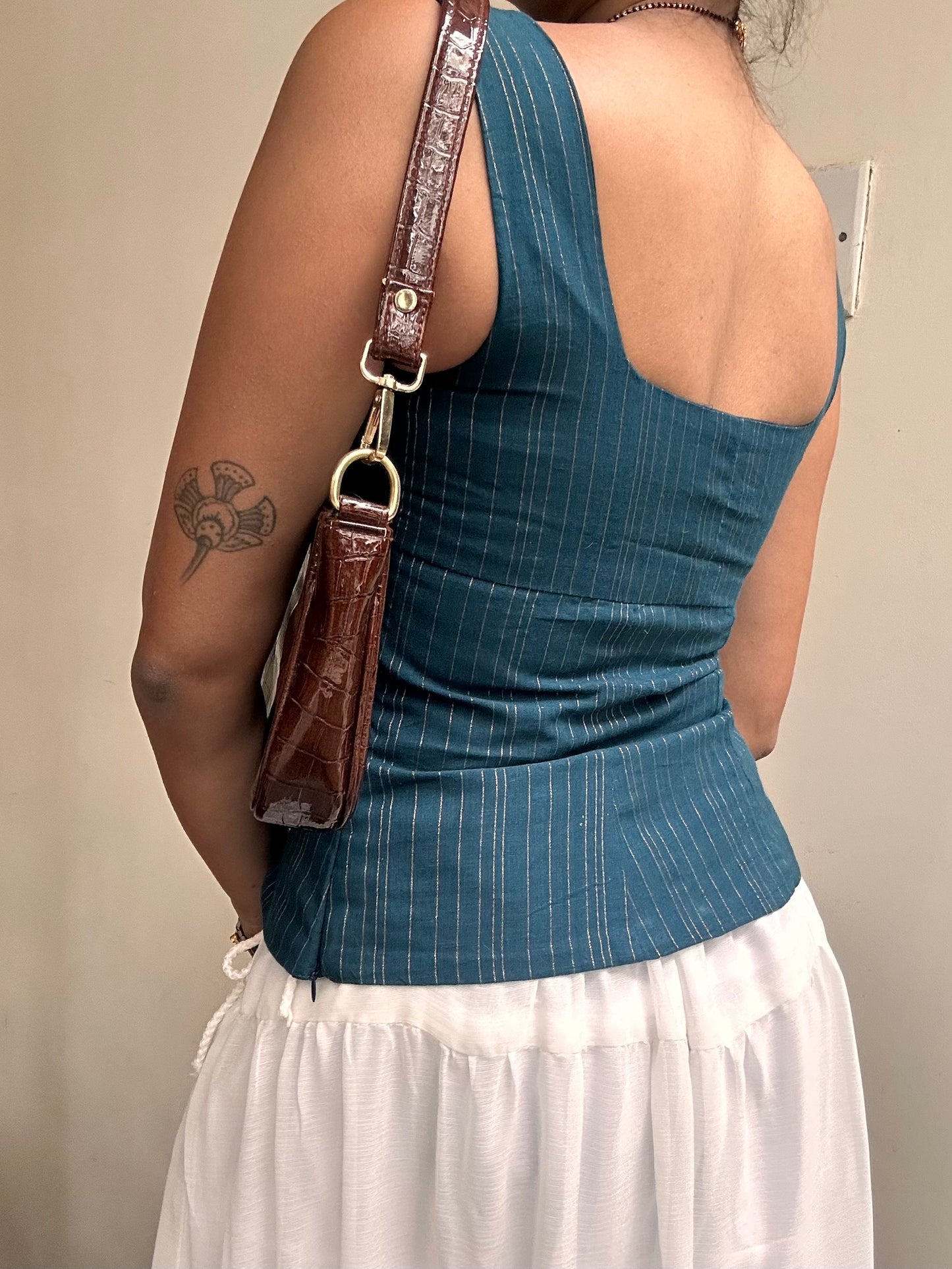 Gul: Deep Blue Gold Stripes