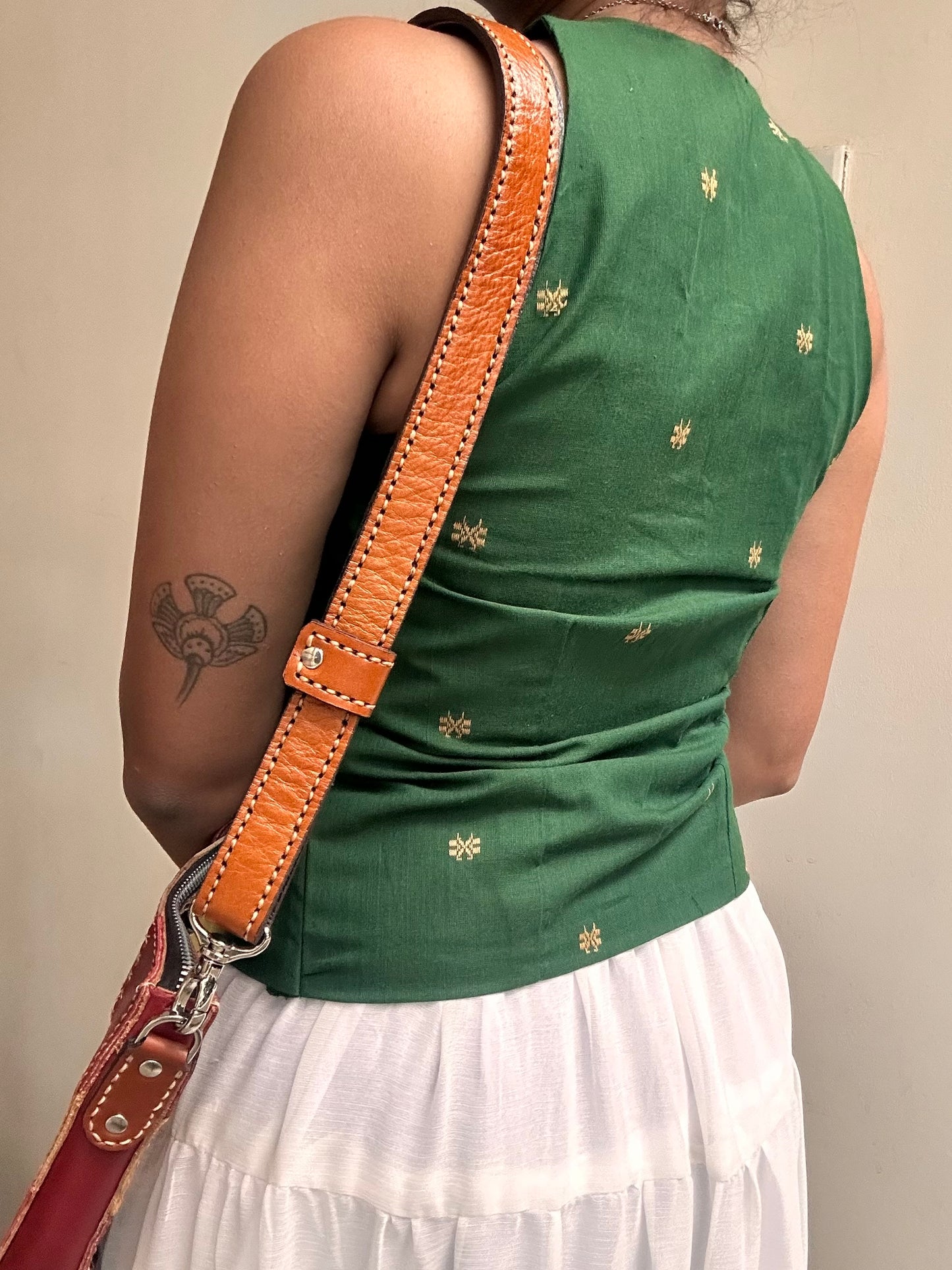 Kaira: Green Jamdani