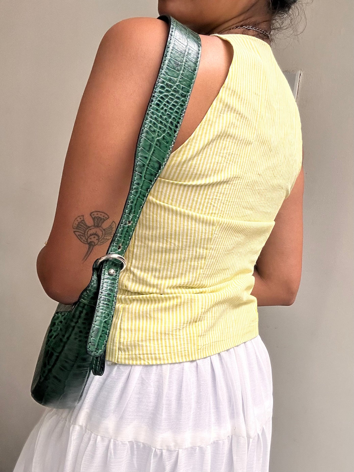 Kaira: Butter Yellow Stripes