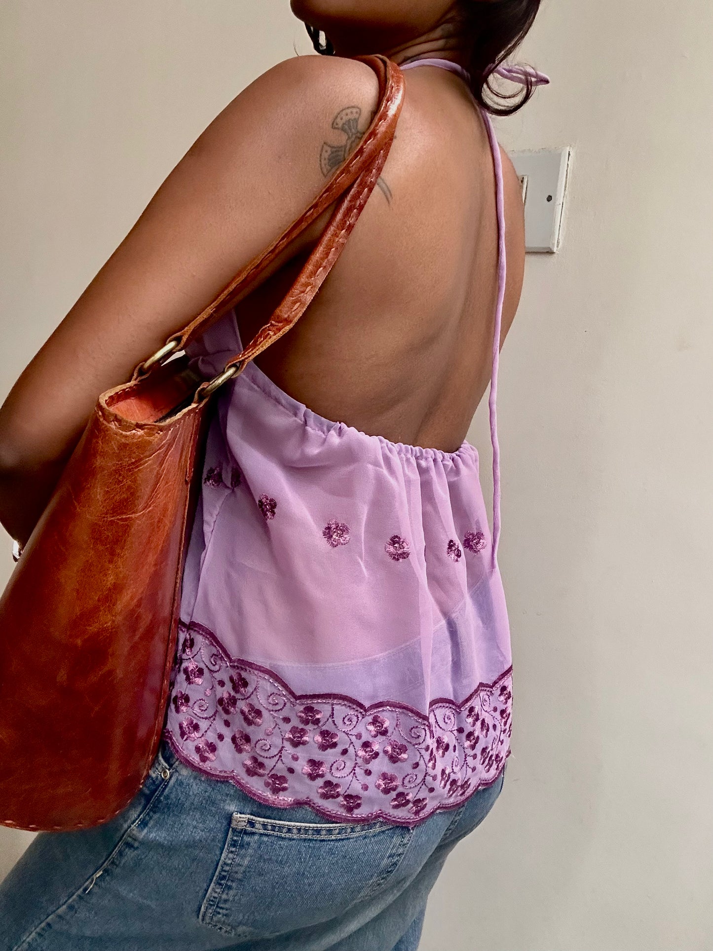 Tara: Lilac Georgette