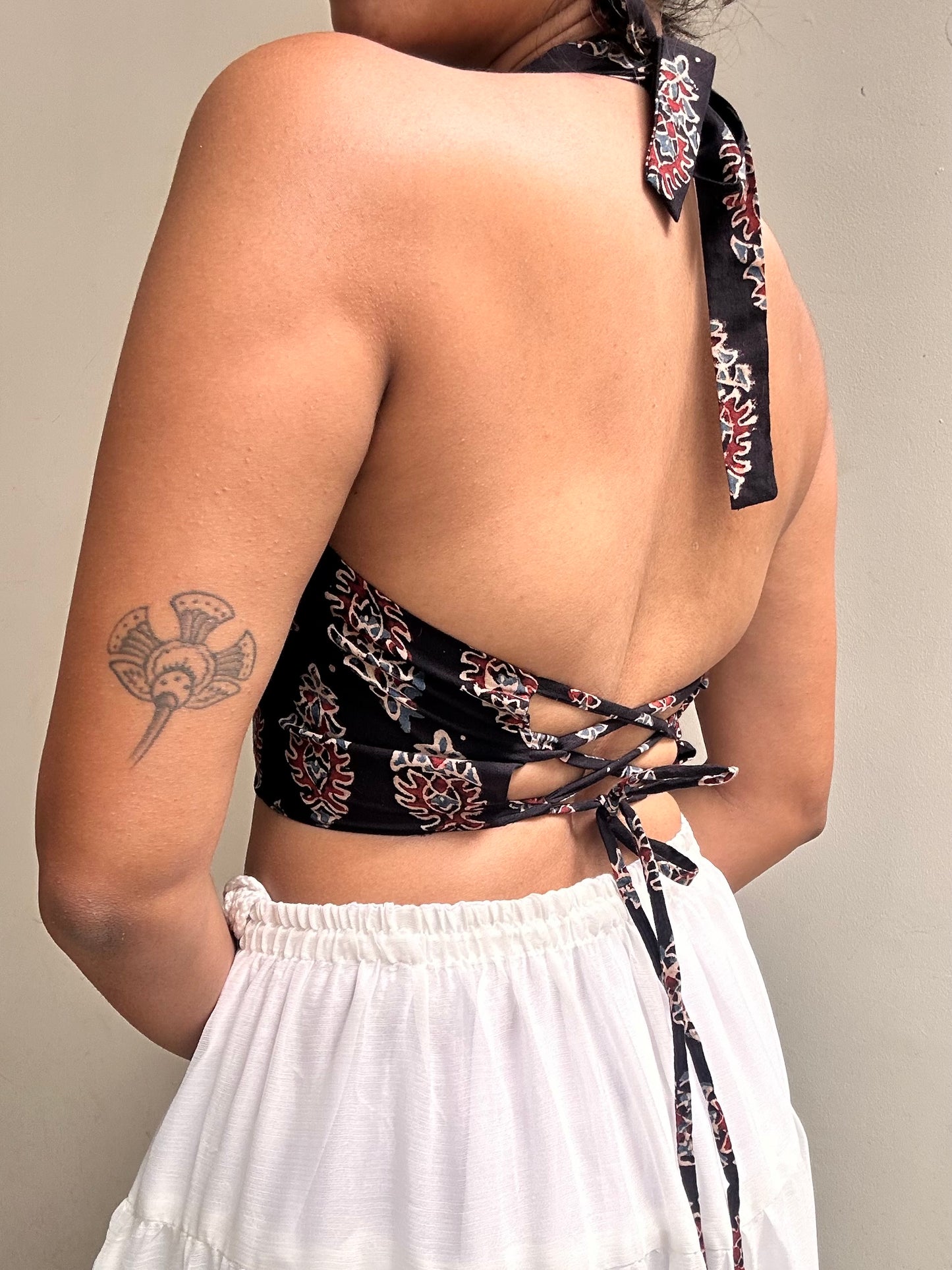 Heather: Black Big Motif