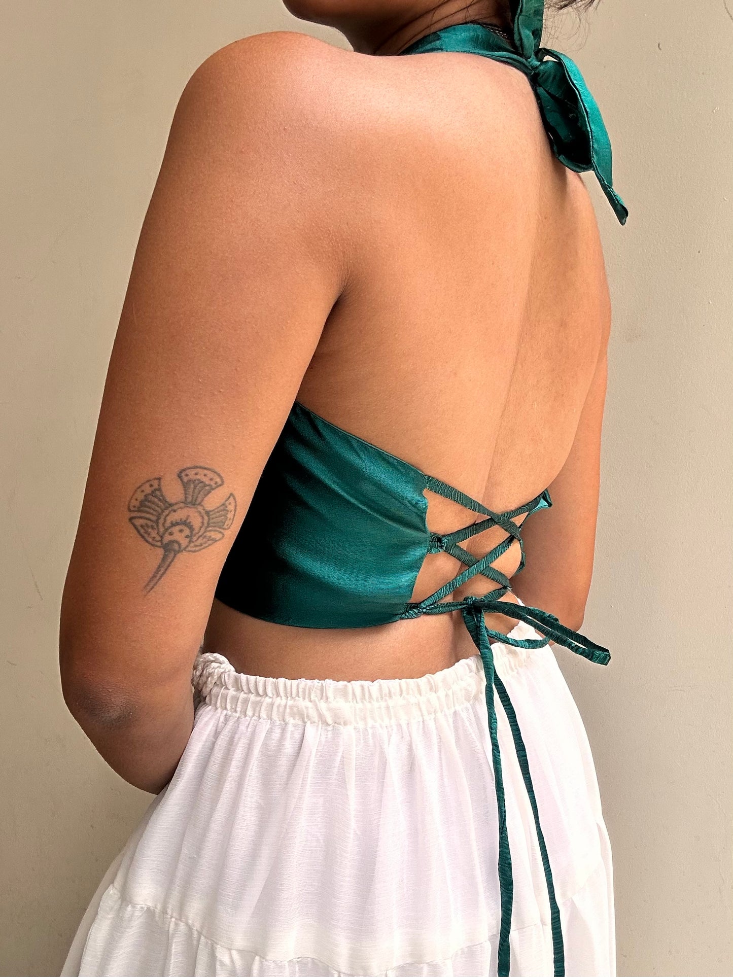 Heather: Teal Silk Blend