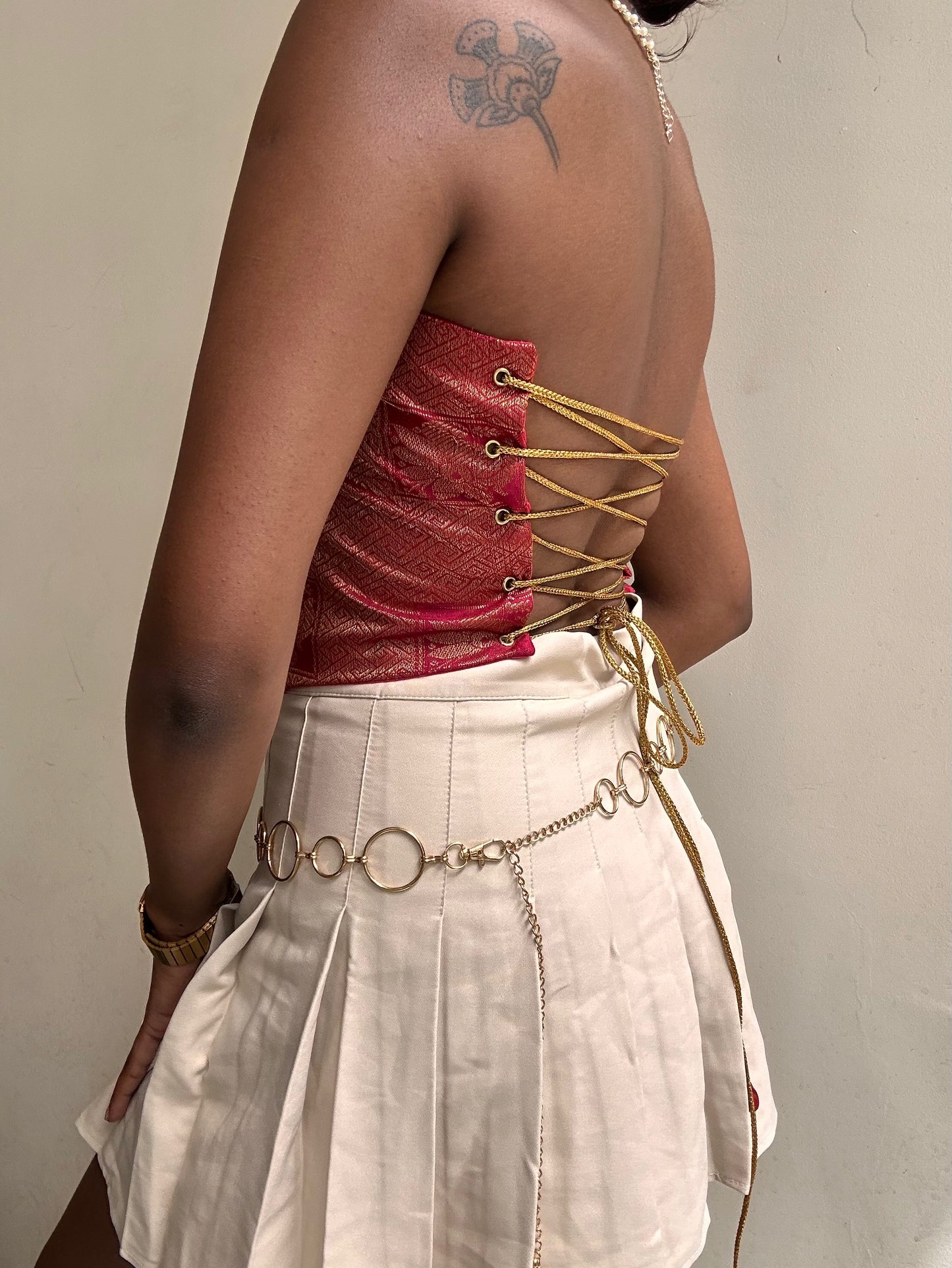 Rani: Deep Pink Upcycled
