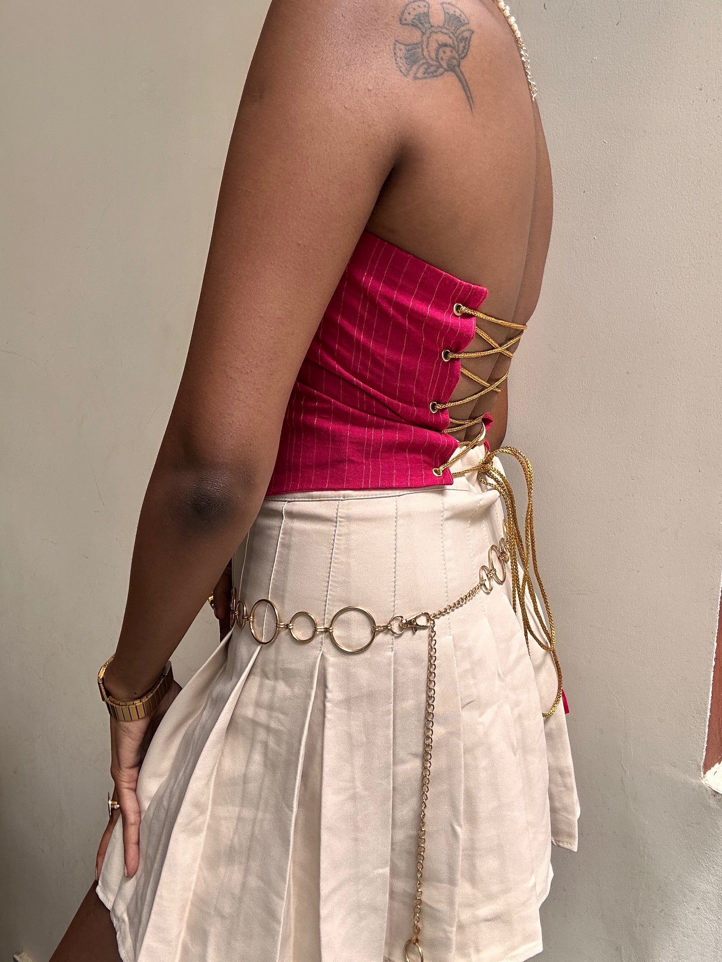 Kumari: Pink Striped