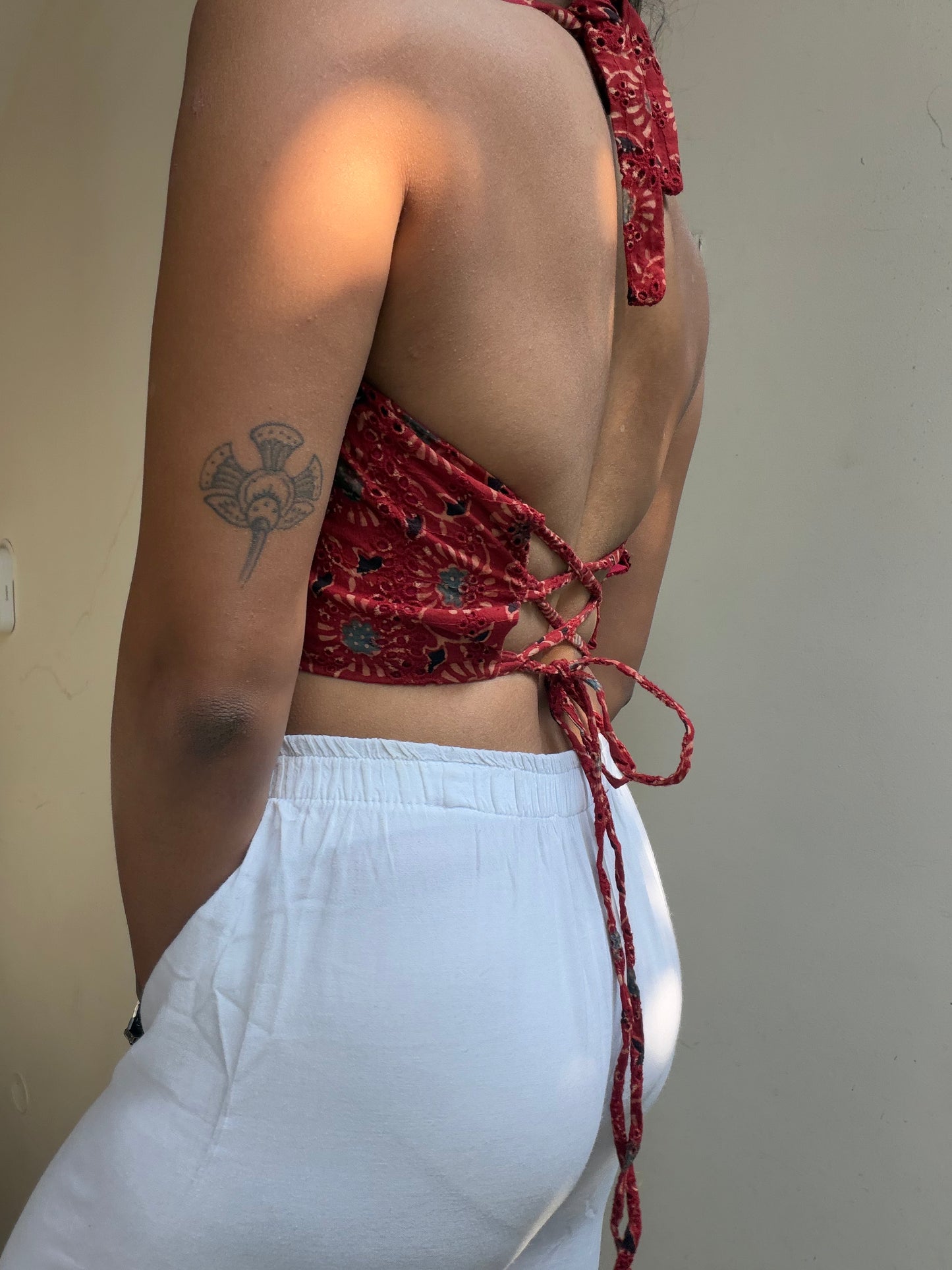 Heather: Red Floral Jacoba Ajrakh 4