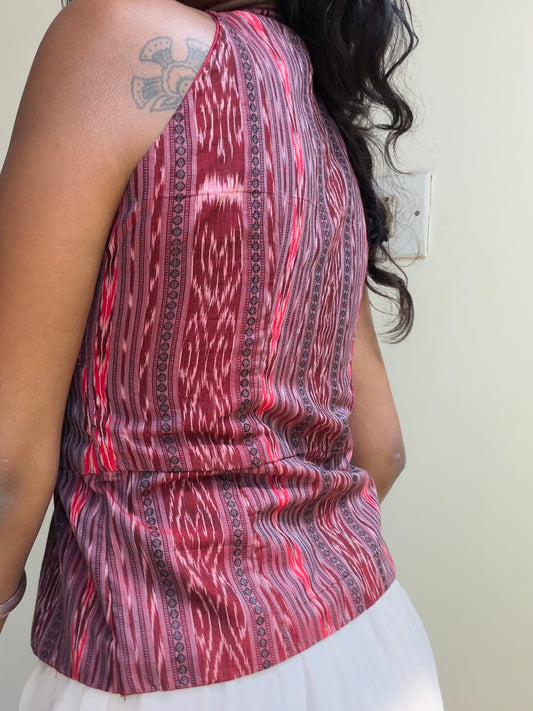 Trupti: Red Sambalpuri 1