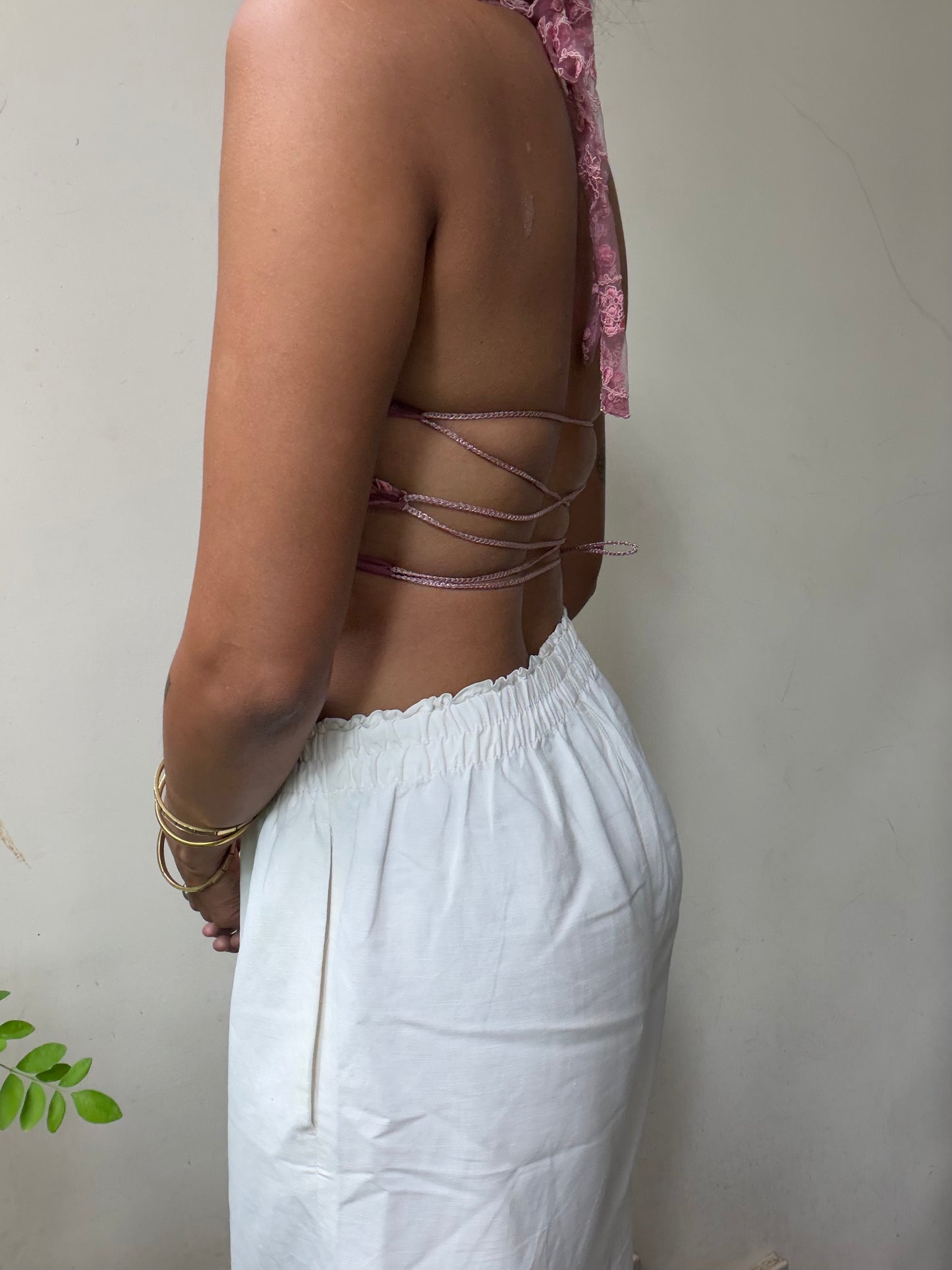 Annie: Pink Threadwork