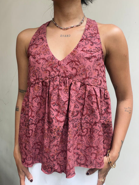 Geet: Mauve Kalamkari