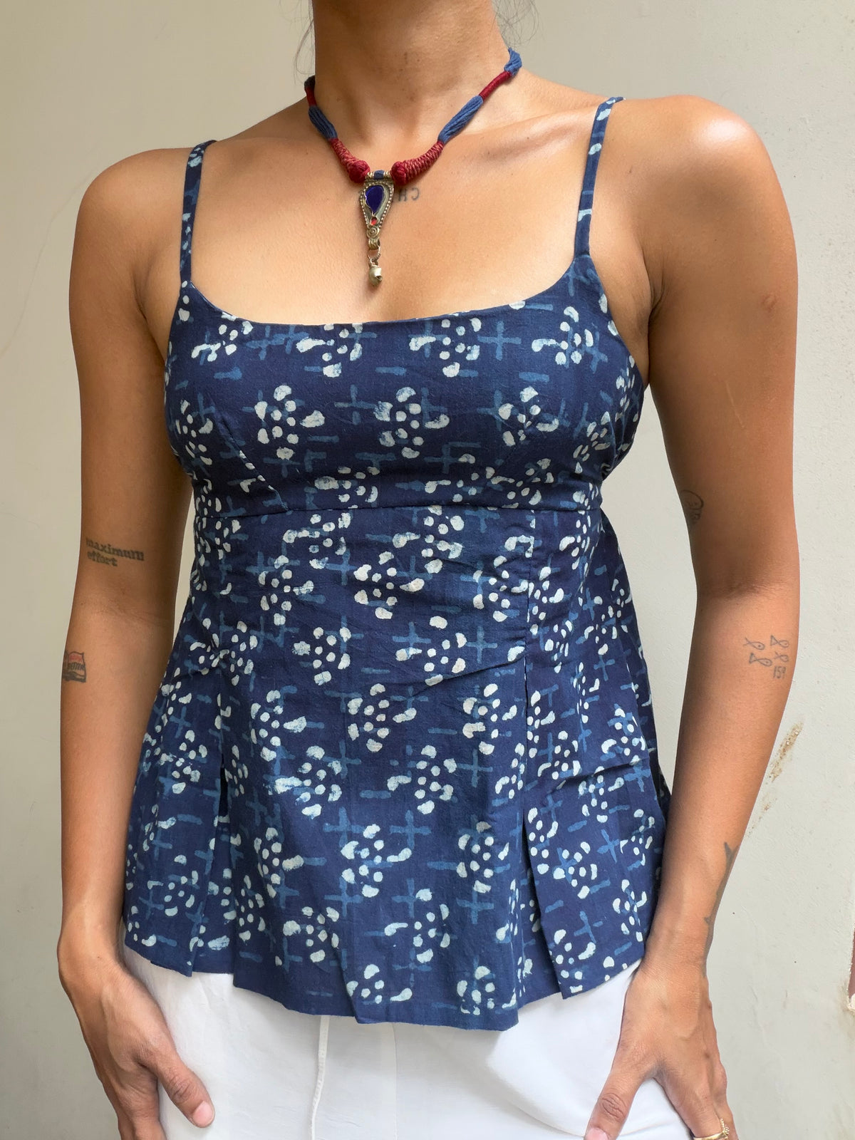 Delicia: Indigo Floral 3
