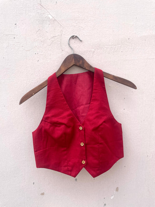 Karla: Solid Red