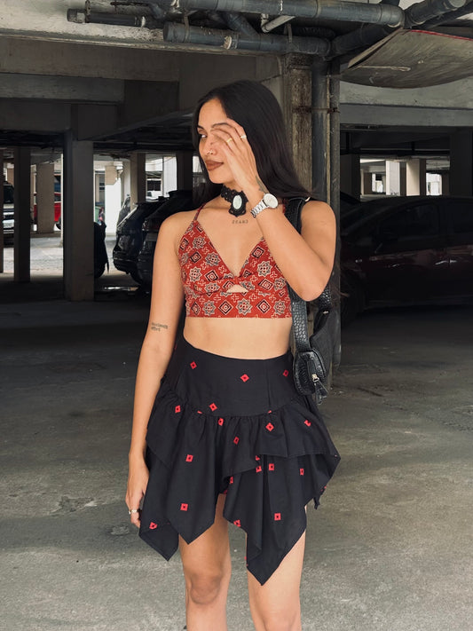 Bonita: Black Jamdani