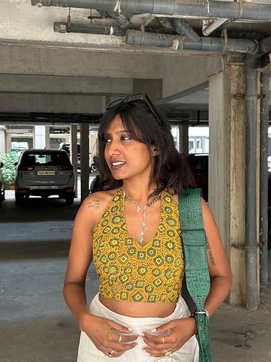 Heather: Mustard Ajrakh 2