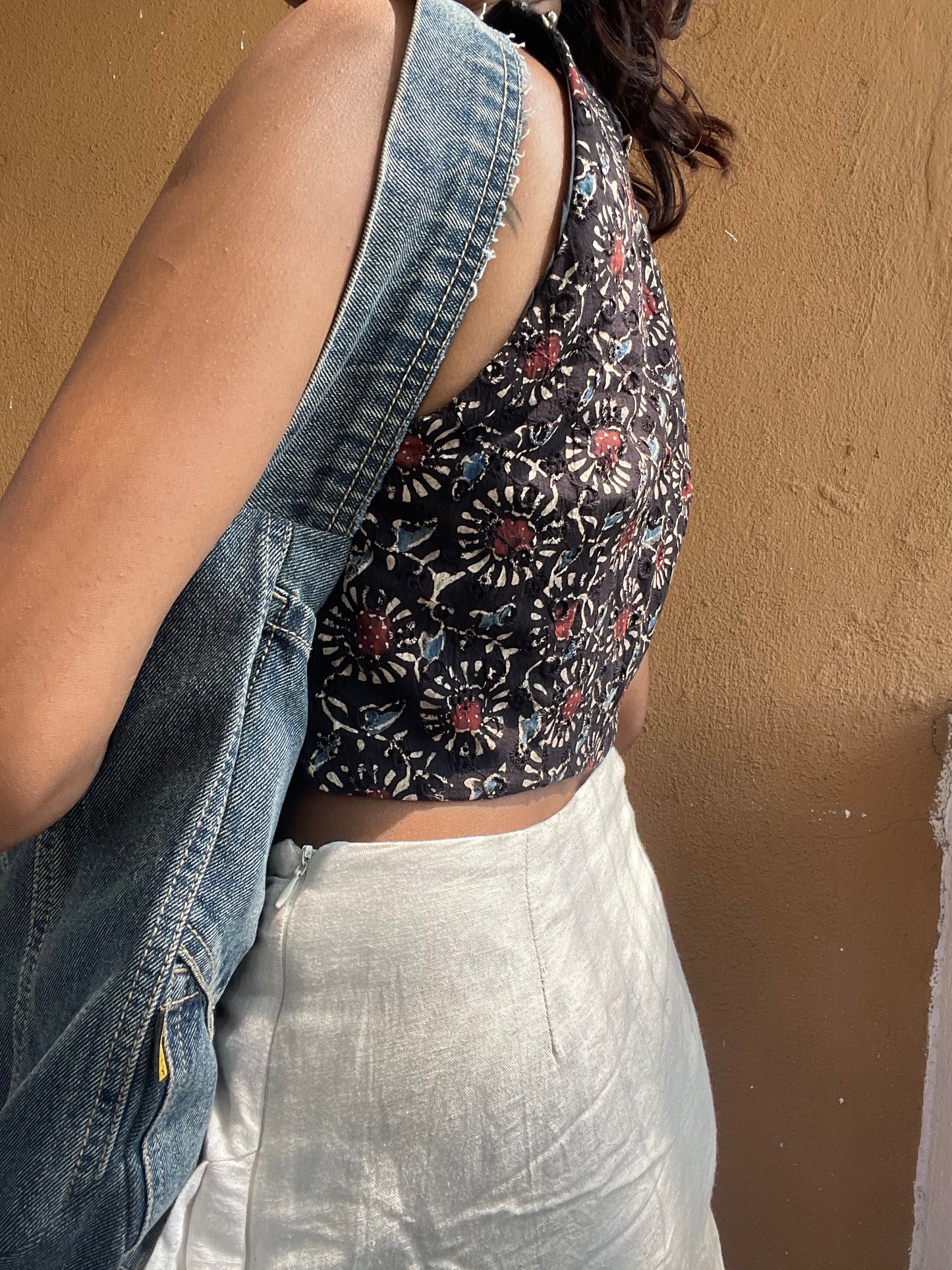 Karla: Black Floral Jacoba Ajrakh 2