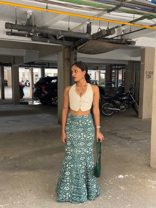 Meena: Green Batik 2
