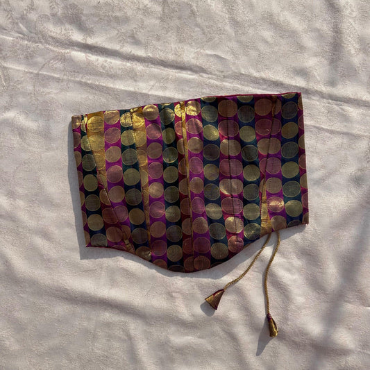 Rani: Multicolour Polka Dotted Upcycled