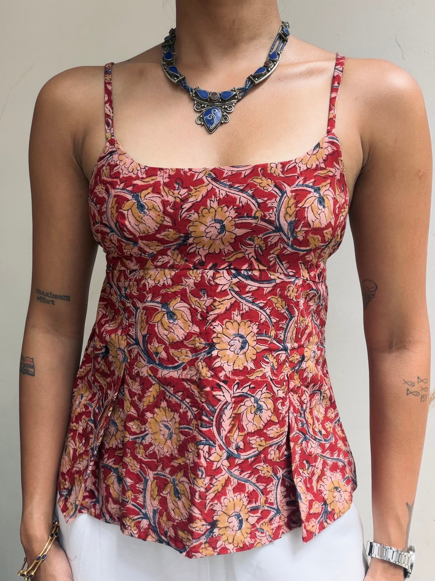 Delicia: Red Kalamkari