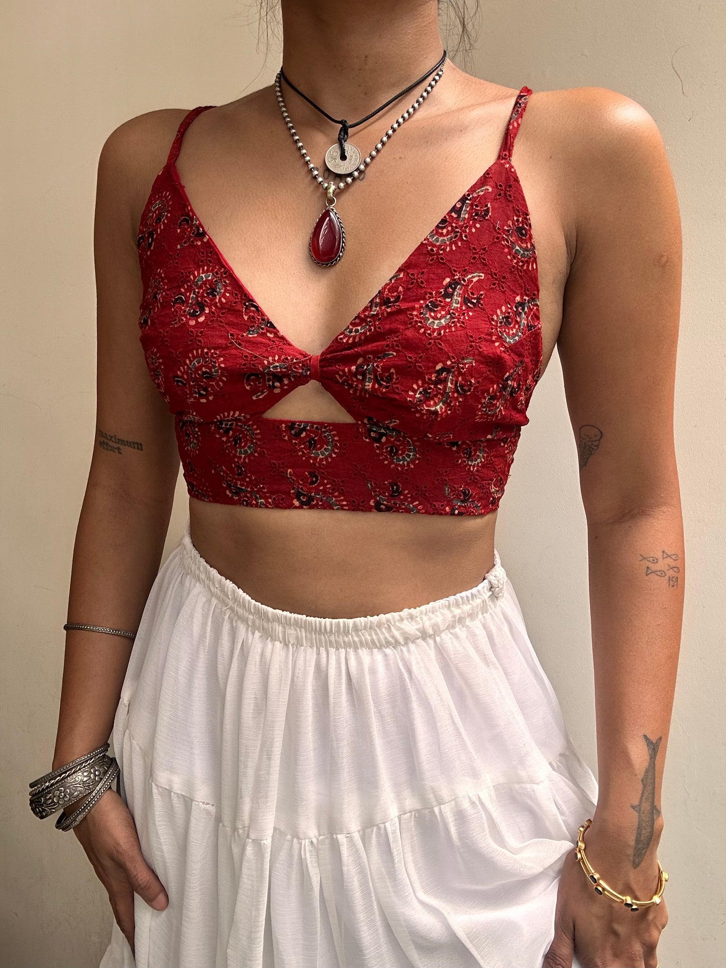 Bella: Red Jacoba Ajrakh S