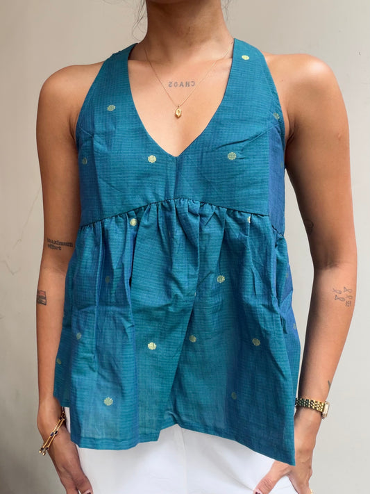 Geet: Blue Gold Polka