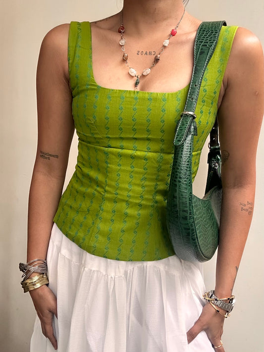 Gul: Green Jamdani