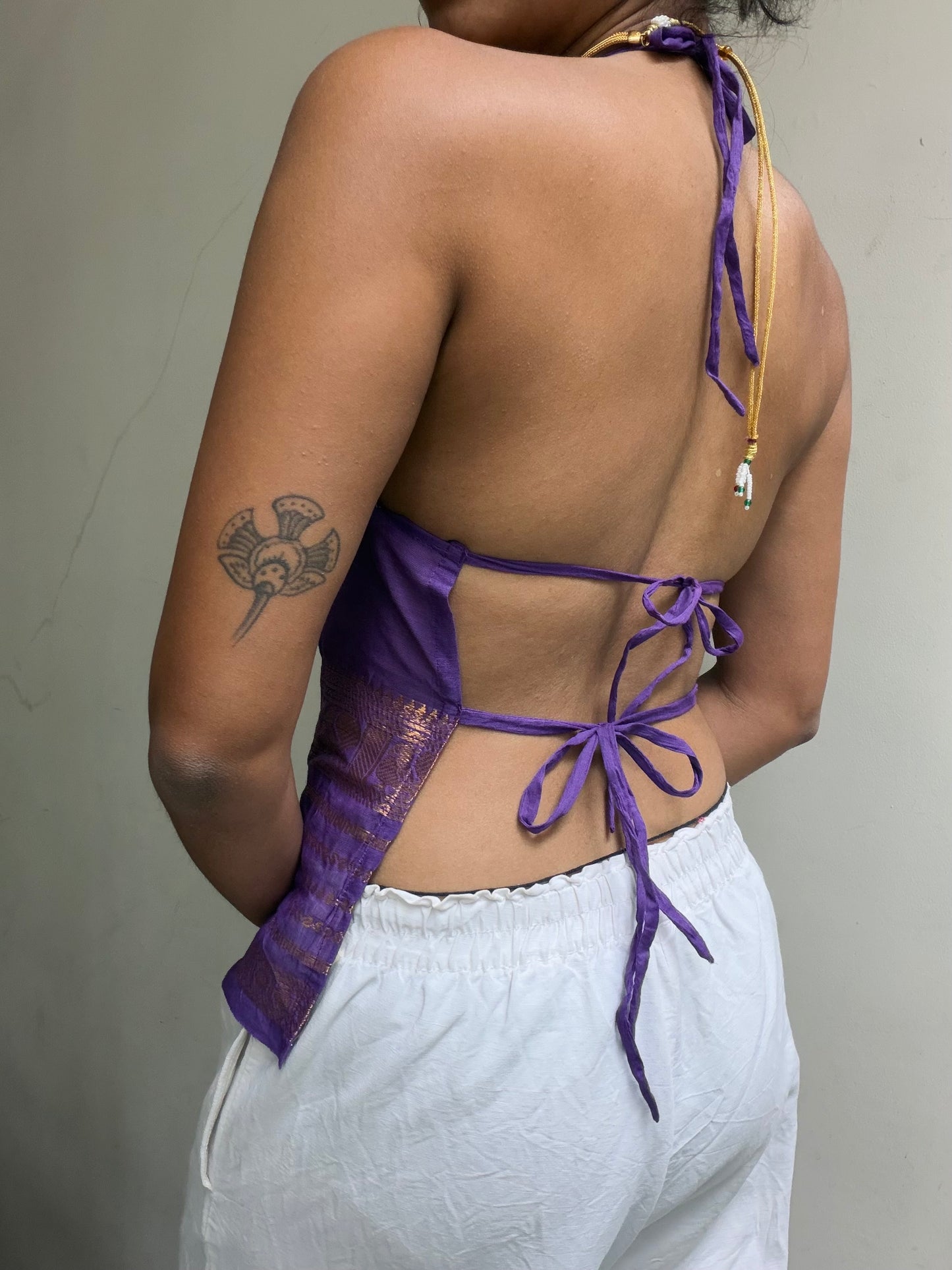 Taru: Purple with Gold Border