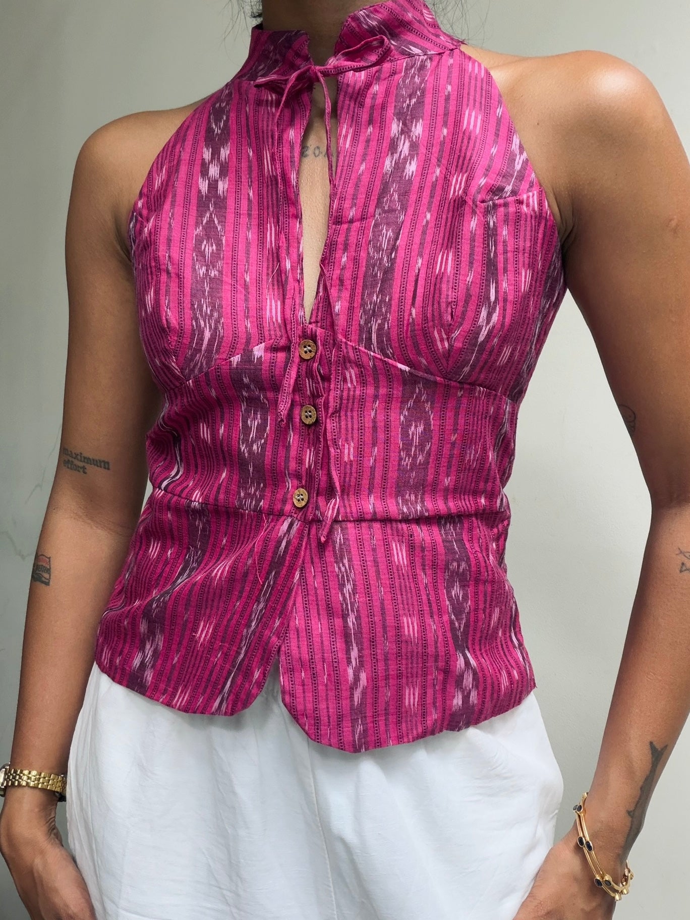 Trupti: Pink Sambalpuri