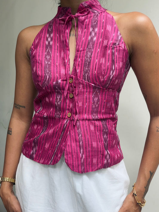 Trupti: Pink Sambalpuri