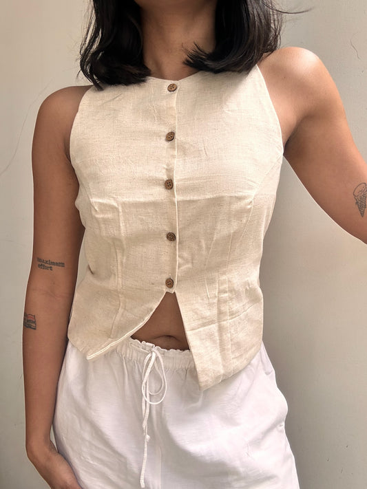 Naira: Solid Off-White