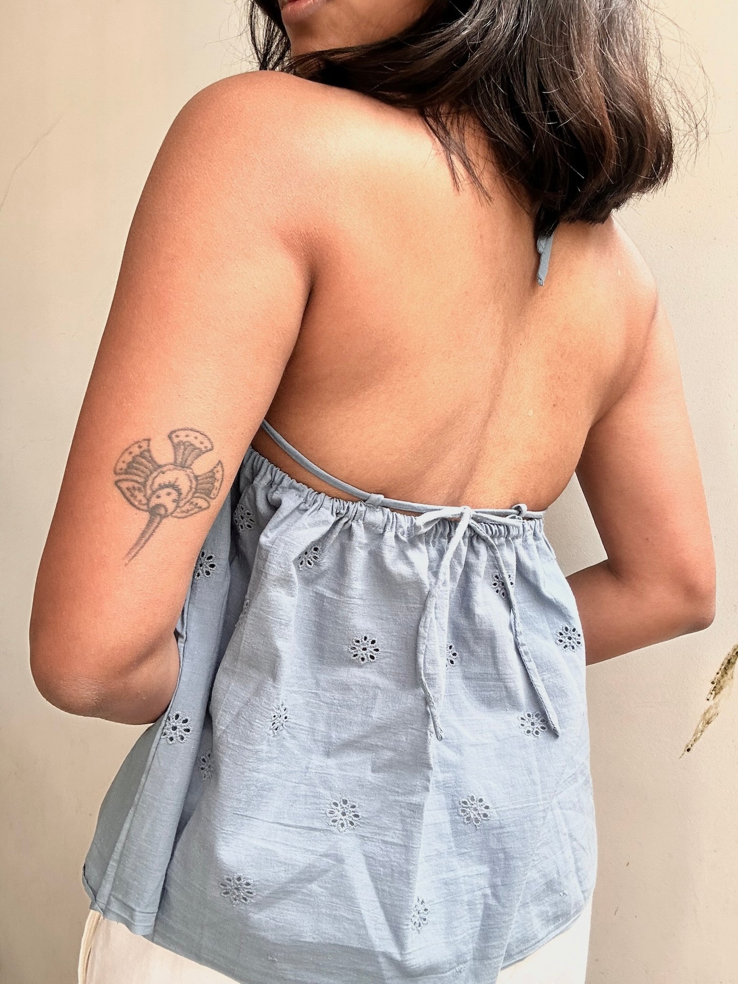 Tara: Dusty Blue Jacoba