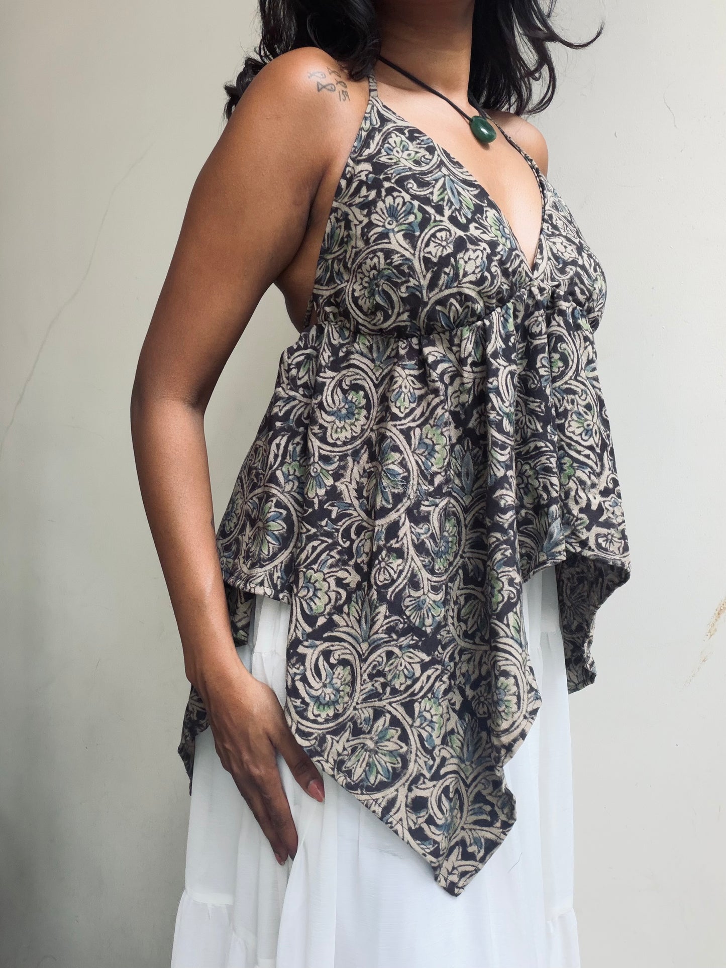 Khai: Grey Kalamkari
