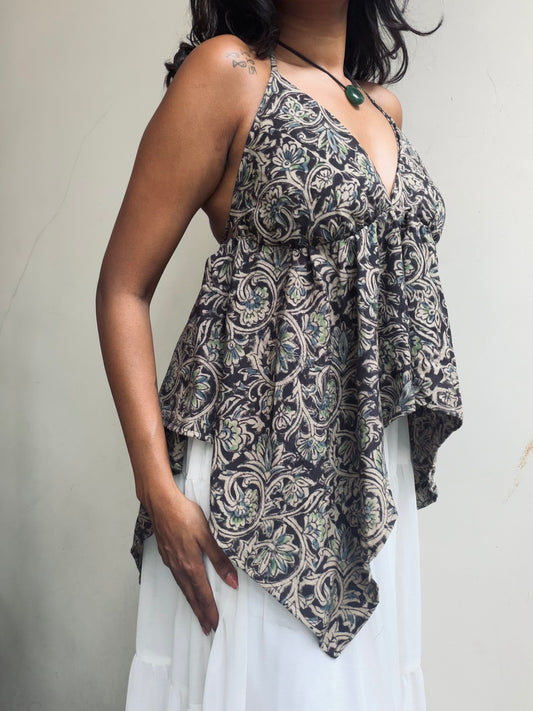Khai: Grey Kalamkari