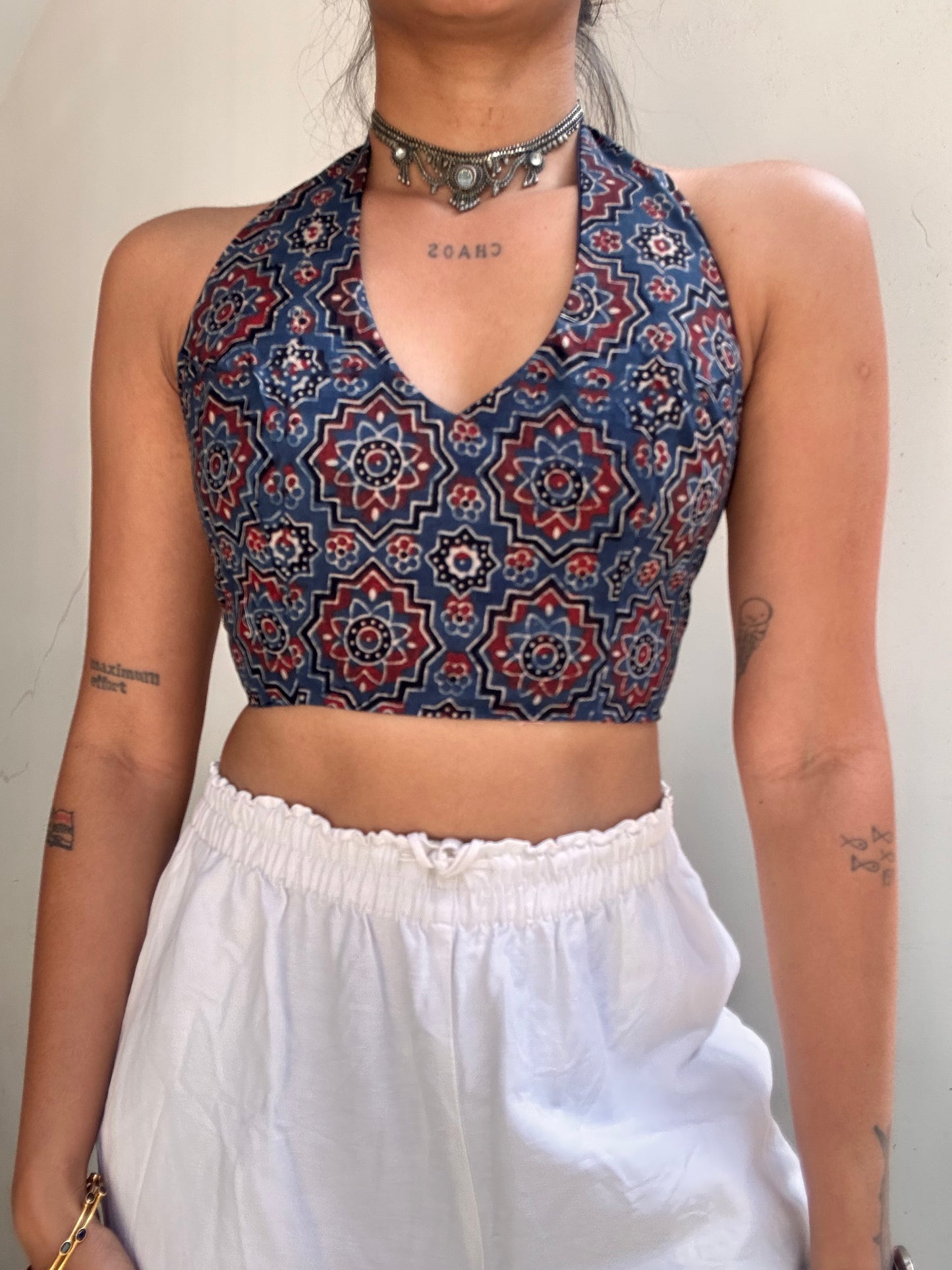 Heather: Indigo Geometric Ajrakh 2