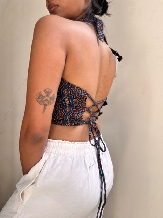 Heather: Indigo Geometric Ajrakh 2