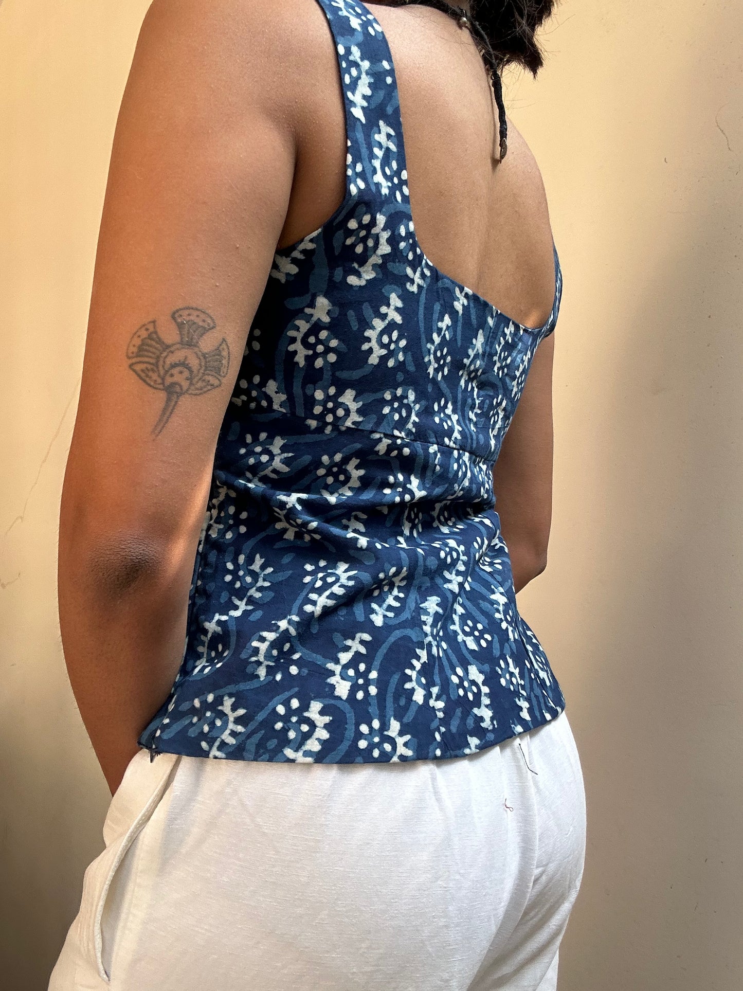 Gul: Indigo Floral Batik 2