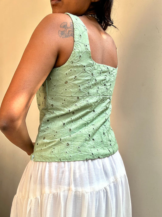 Gul: Pastel Green Jacoba