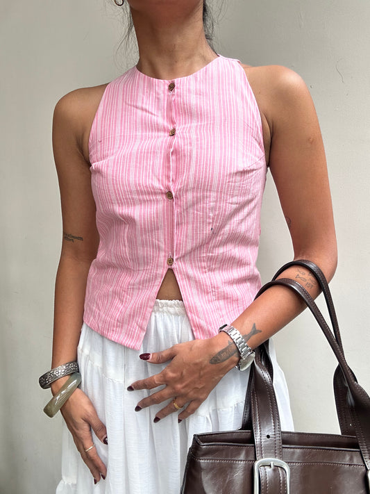 Naira: Pink Stripes
