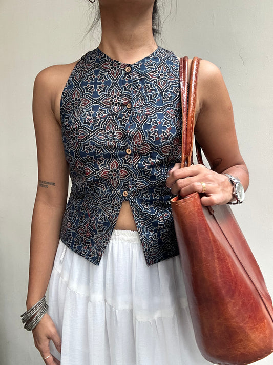 Naira: Indigo Ajrakh 1