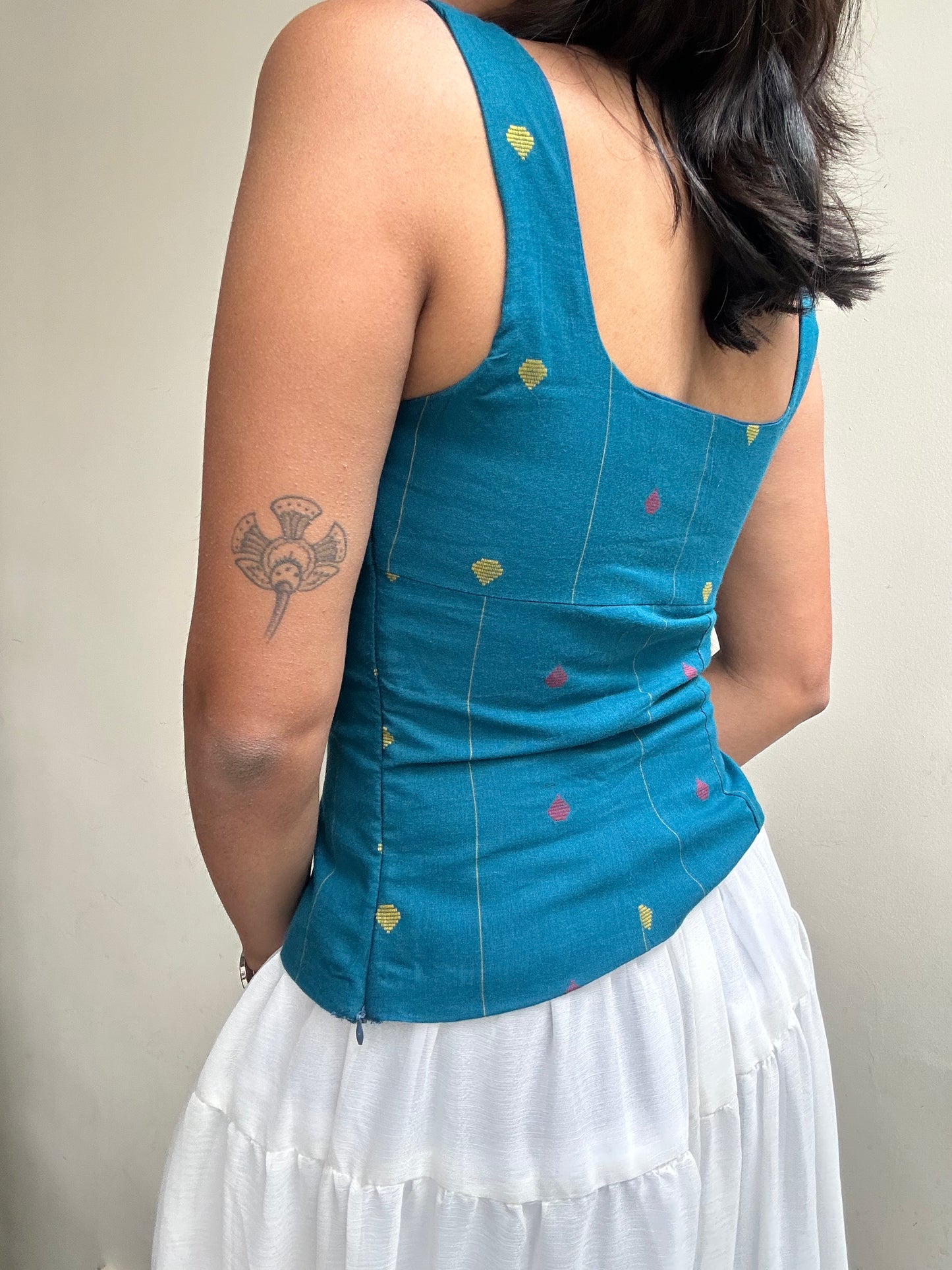 Gul: Deep Blue Jamdani
