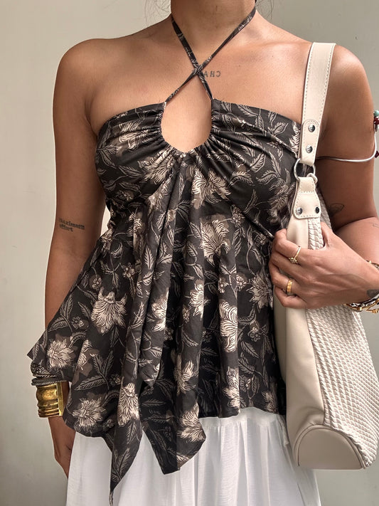 Noor: Brown Digital Print
