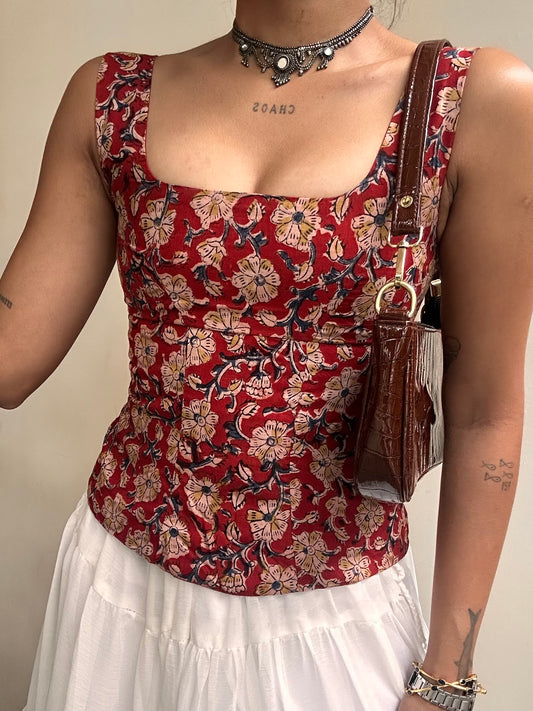 Gul: Red Kalamkari
